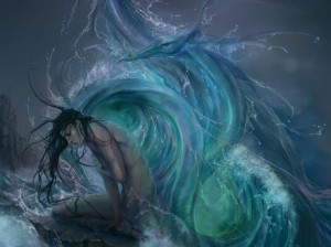 "Water Woman" by ScenicReflections.com 